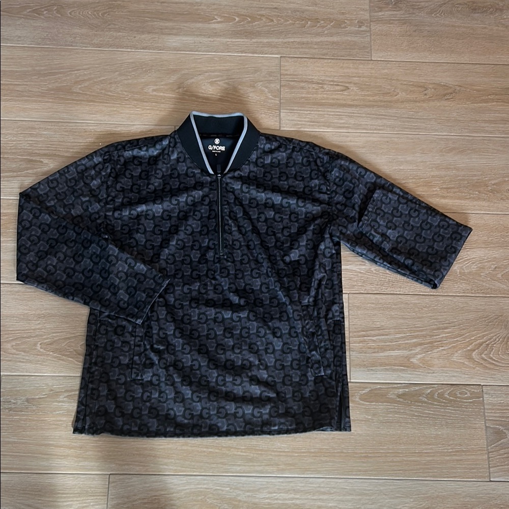 G/FORE Black Patterned Jacket